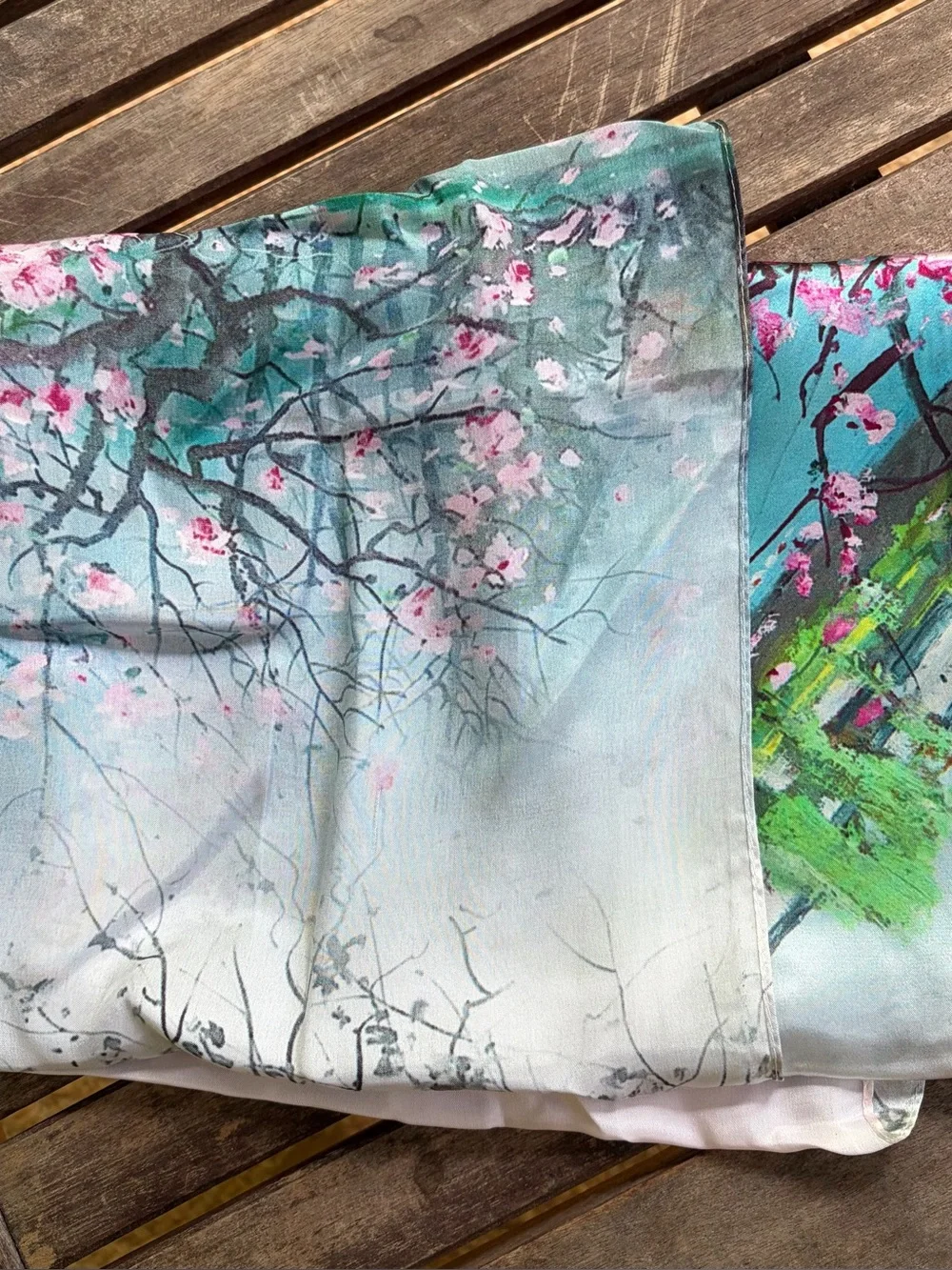 SICHDEW 100% Silk Scarf